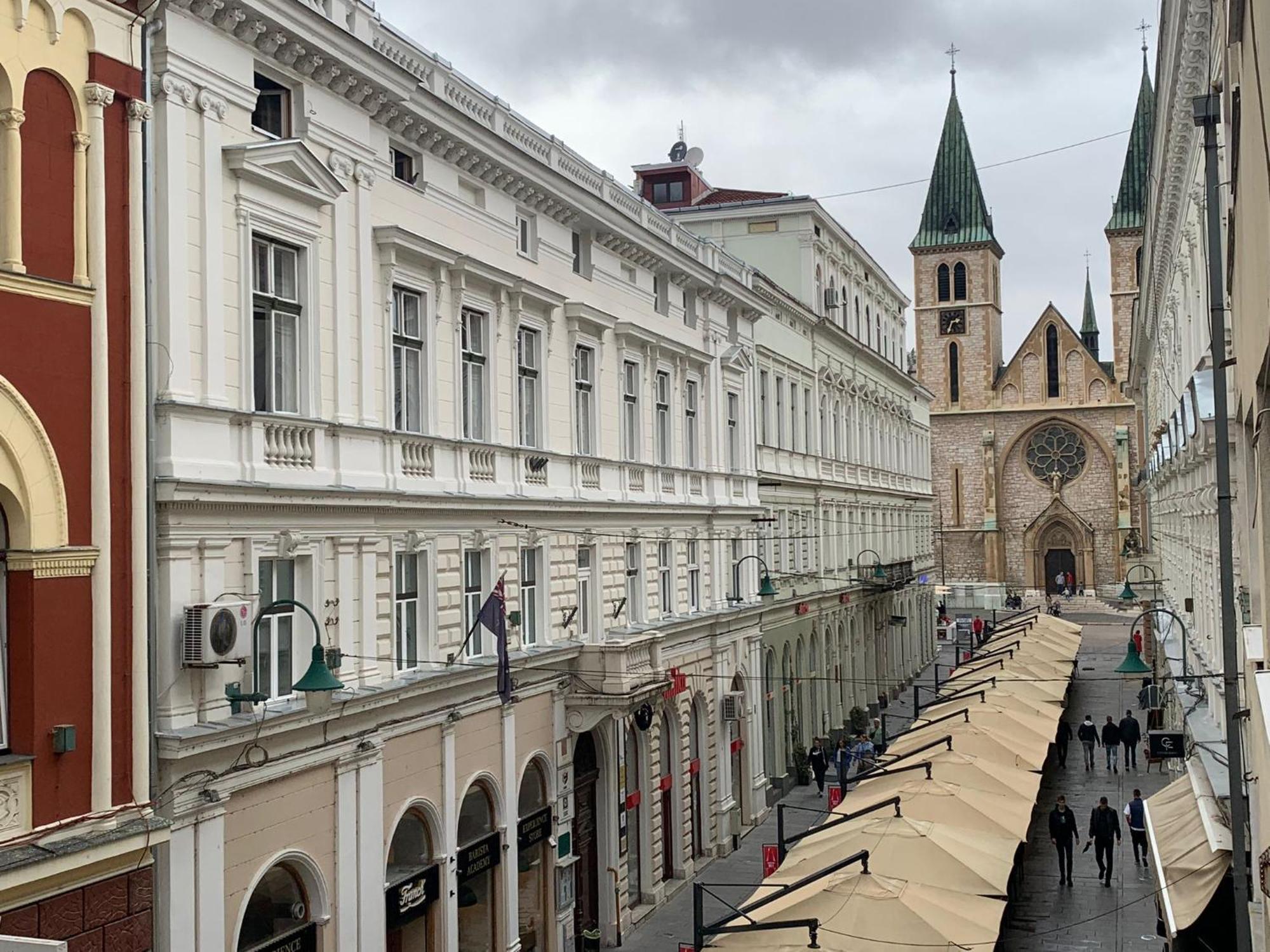 Cute And Cozy Studio With Cathedral View-Excellent Location SJJ Buitenkant foto